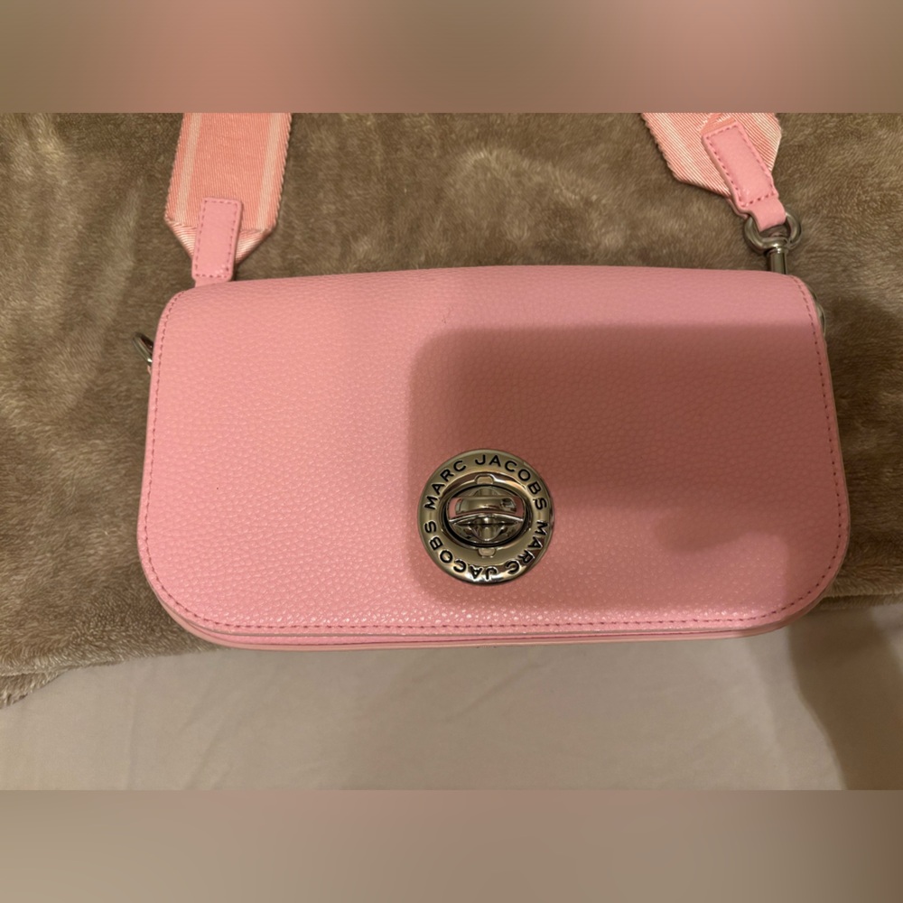 Marc Jacobs Pink Turnlock Crossbody Bag